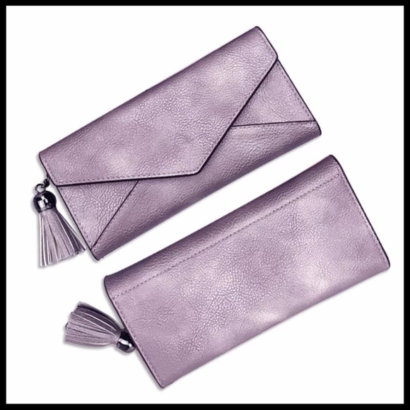 NEW MELODY Multion Function Tassel Wallet - Picture 3 of 8